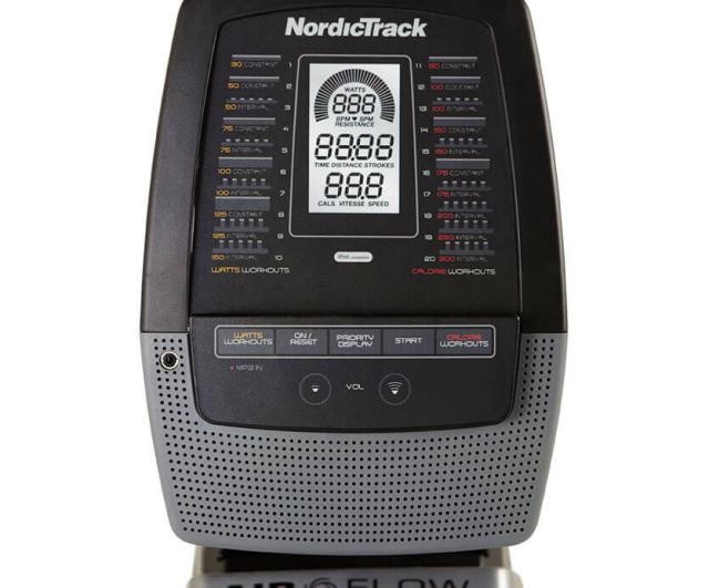 Nordictrack RX 800 počítač
