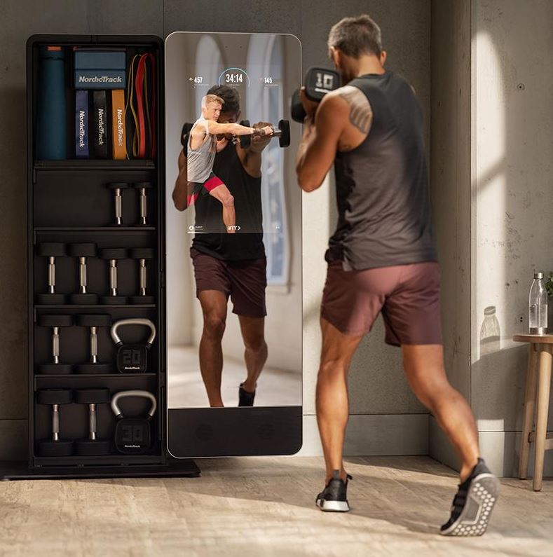 Fitness zrcadlo NORDICTRACK Vault Digital Fitness