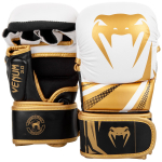 MMA sparring rukavice Challenger 3.0 biele / čierno-zlaté VENUM