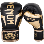 Boxerské rukavice Elite čierne / zlaté VENUM