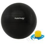 Gymnastická lopta s pumpičkou 65 cm TUNTURI čierna