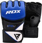 RDX rukavice Grappling modré L