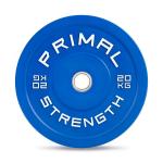 Kotúč PRIMAL Elite Bumpers 20 kg modrý