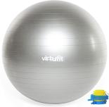 Gymnastická lopta s pumpičkou VIRTUFIT Anti-Burst sivá