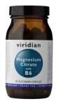 VIRIDIAN Magnesium Citrate + vitamin B6 90 kapsúl
