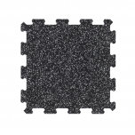 Podlaha PUZZLE PROFI CF 8 mm / 50x50 / čierno-sivá 20%