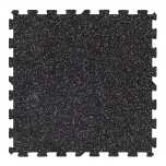 Podlaha PUZZLE PROFI CF 8 mm / 100x100 / čierno-šedá 10%