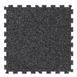 Podlaha PUZZLE PROFI CF 8 mm / 100x100 / čierno-sivá 20%