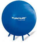 Gymnastická lopta Antiburst 65 cm TUNTURI modrá s úchytmi