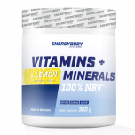 ENERGYBODY Vitamins + minerals 300 g citrón