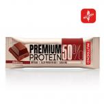 NUTREND Premium Protein 50% Bar 50 g čokoláda