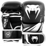 MMA sparring rukavice Challenger 3.0 čierne / biele VENUM