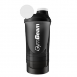 GymBeam shaker - viacdielny 600 ml Čierný