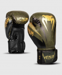 Boxerské rukavice Impact khaki / zlaté VENUM