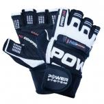 Fitness rukavice POWER SYSTEM No Compromise Bielo-čierne