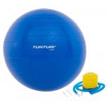 Gymnastická lopta s pumpičkou TUNTURI modrá