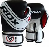 Detské boxerské rukavice RDX white/black