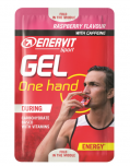 ENERVIT - Gel One Hand s kofeínom 12,5 ml malina