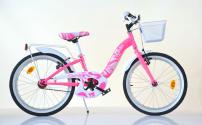 Detský bicykel Dino bikes Dievčenský bicykel 204R ružová 20