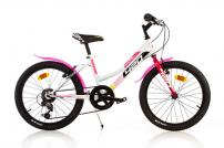 Detský bicykel Dino Bikes 420D bielo-ružová 20