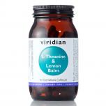 VIRIDIAN L-Theanine and Lemon Balm 90 kapsúl