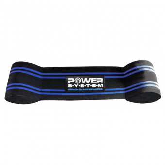 Posilňovacia guma Odporová guma Bench Blaster Ultra POWER SYSTEM modrá