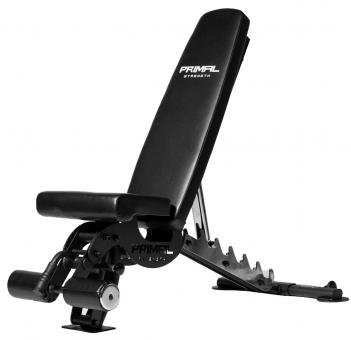 Posilňovacie lavice na brucho Primal Strength Multi Adjustable Bench with Foot Support