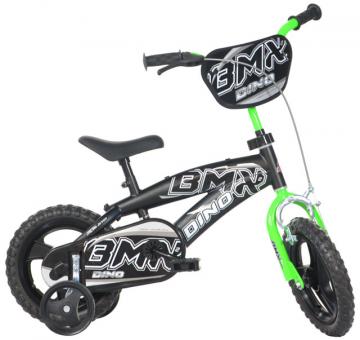Detský bicykel  Dino kolo BMX černé 12