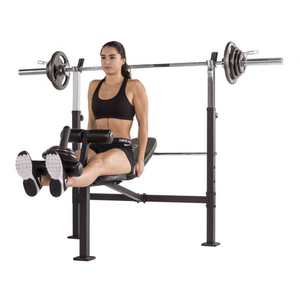Posilňovacie lavice bench press TUNTURI WB60 Olympic Width Weight Bench cvik3g