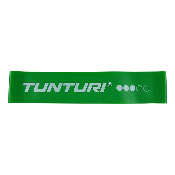 Posilňovacia guma Posilovací guma TUNTURI sada - 5 ks zelená