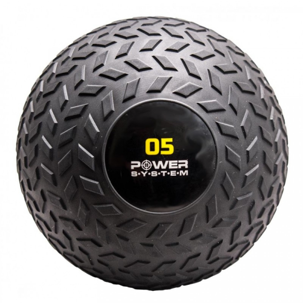 Medicinbal Slam ball POWER SYSTEM černý 5 kg