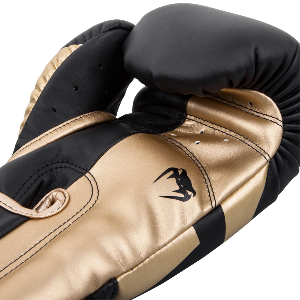 Boxerské rukavice Elite černé zlaté VENUM inside