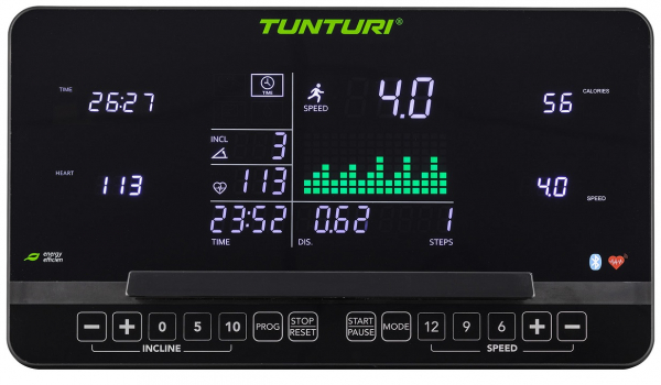 Běžecký pás Tunturi T60 Performance_počítač_01