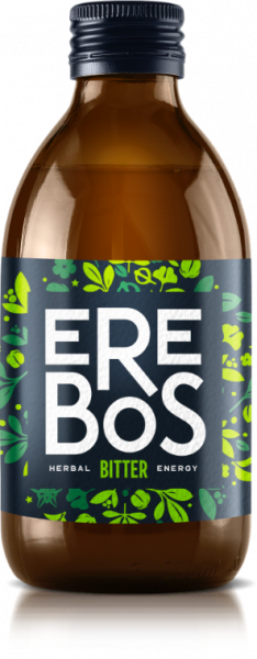 EREBOS - přírodní energy drink 250 ml bitter