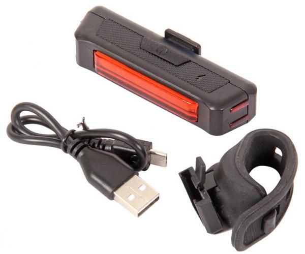 Světlo blikací zadní Flash Red USB 2