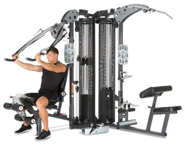 Posilňovacia veža FINNLO MAXIMUM M5 multi-gym bench press v sedě 2