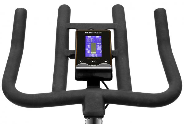 Cyklotrenažér Flow Fitness Stelvio Racer Pro i počítač