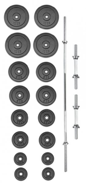 Set TRINFIT činiek PREMIUM XL kovový 90 kg