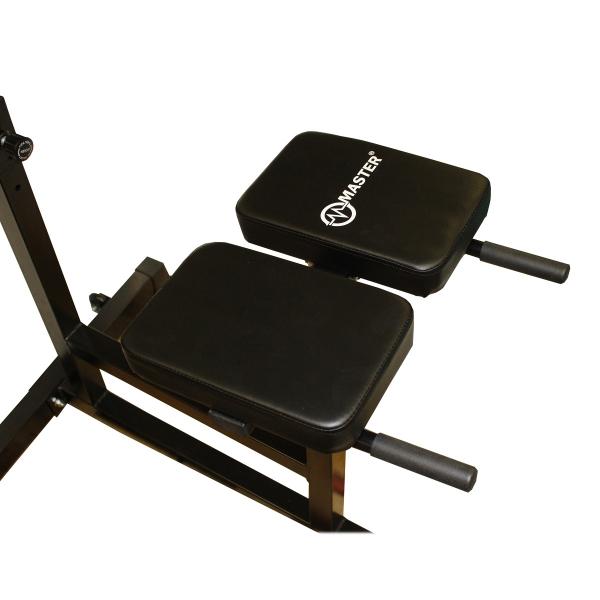 Posilovací lavice na chrbát  Hyperextenze MASTER Roman Chair - detail opěrky