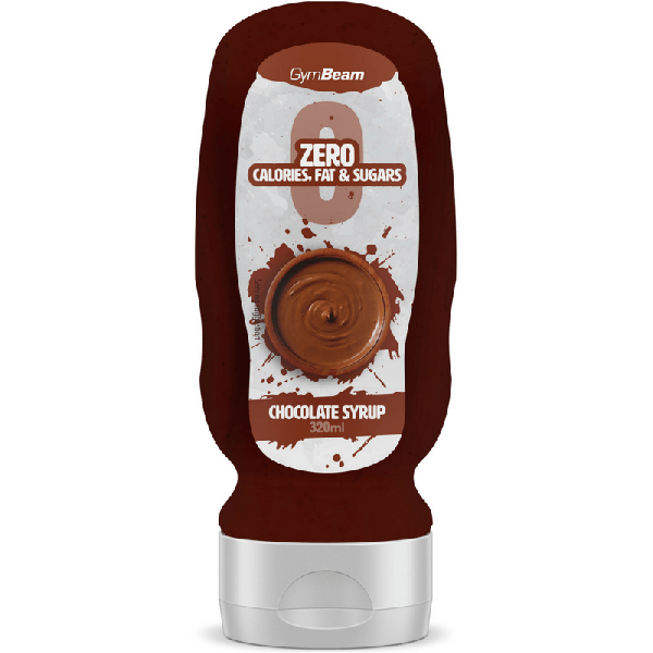 GymBeam Bezkalorický sirup Chocolate Syrup 320 ml