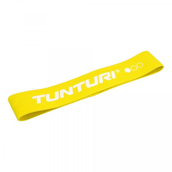 Posilňovacia guma Odporová guma textilní TUNTURI - lehká žlutá