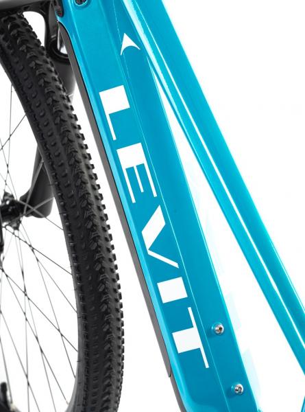 Elektrobicykel LEVIT MUAN MX 3 630 mid turquoise pearl, 18 logo