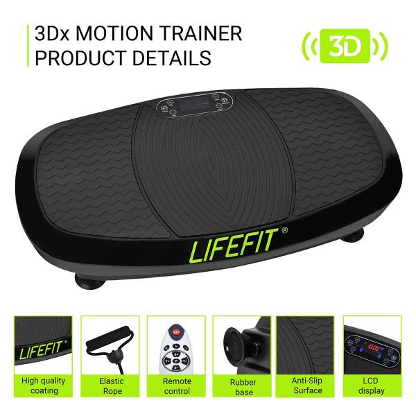 Vibračná doska Masažní deska LIFEFIT 3Dx MOTION TRAINER promo