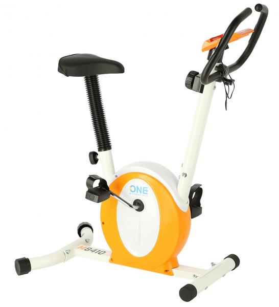 Rotopéd ONE Fitness M8410 oranžovo-bílý ze boku 2