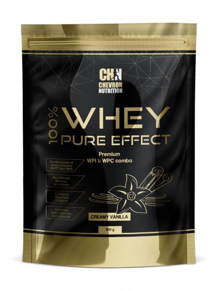 CHEVRON NUTRITION - 100 % Whey Protein 900 g - Krémová vanilková