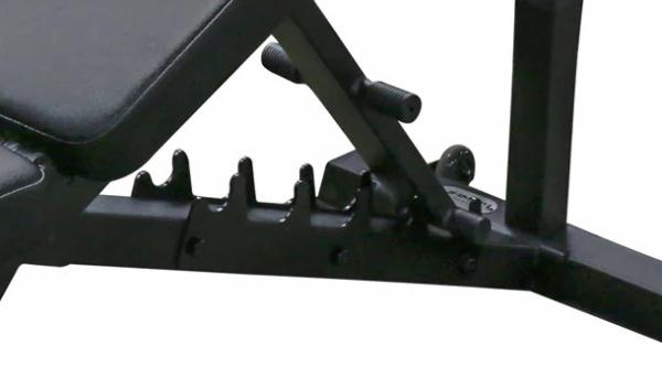 Posilňovacia lavica na jednoručky Primal Strength V3 Home Bench nastavení úhlu