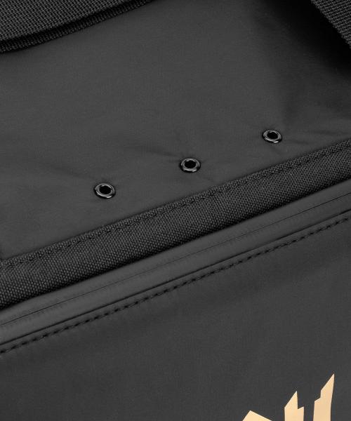 Sportovní taška VENUM Trainer Lite černo zlatá detail