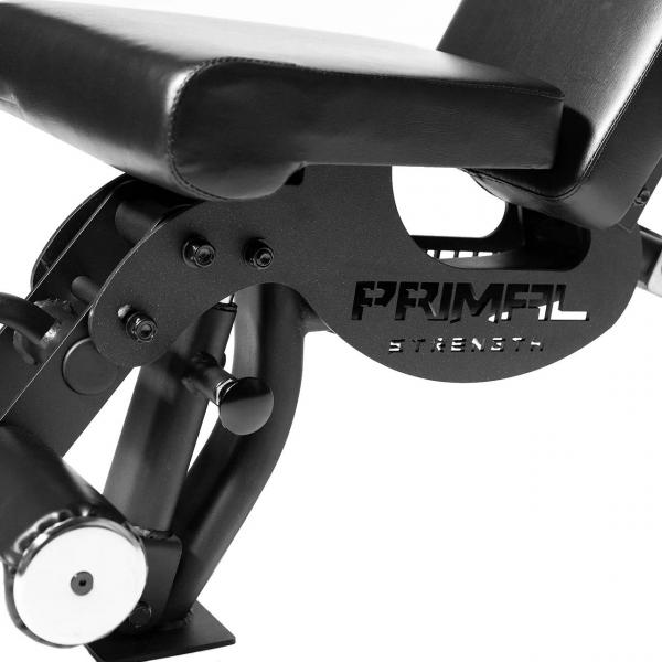 Posilňovacie lavice na brucho Primal Strength Multi Adjustable Bench with Foot Support detail