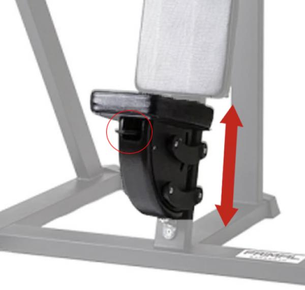 Posilňovací stroj na činky PRIMAL Commercial ISO Chest Press sedák