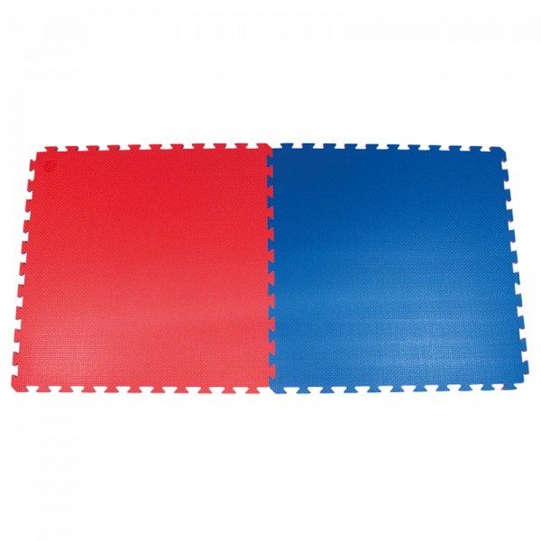 Tatami GYM 100 x 100 x 2 cm modrá červená YATE